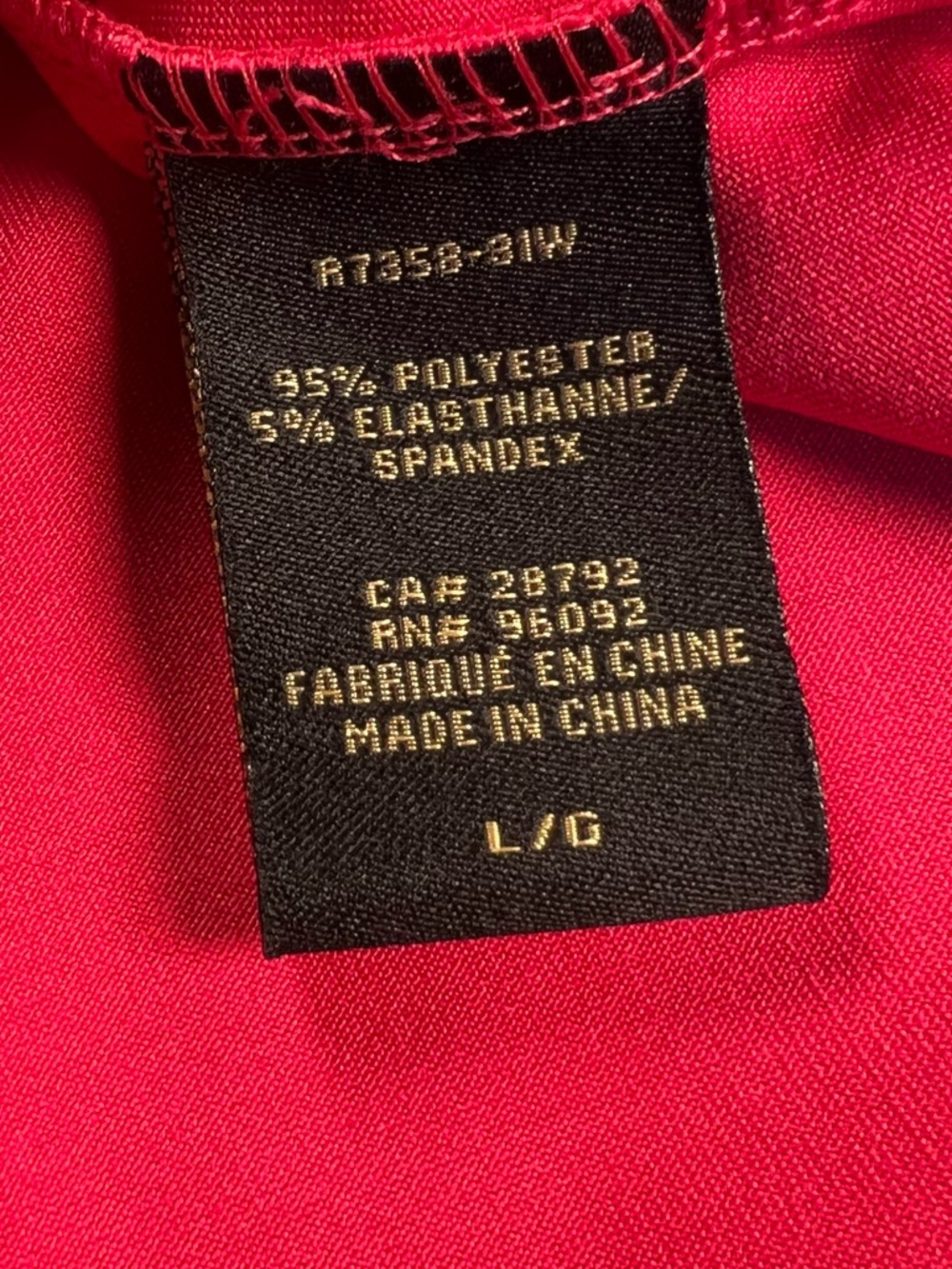 RENUAR Basic Tank Sleeveless Solid Pink Casual Comfort Stretchy NWT Women's Lg - Picture 6 of 8